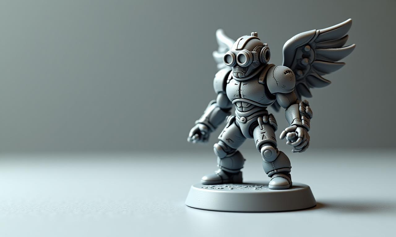 Szczegółowa customowa miniatura steampunkowa na zamówienie