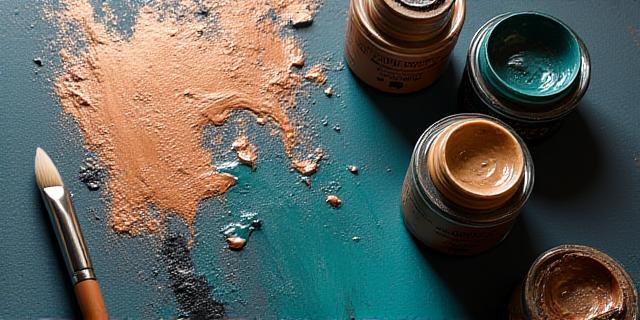 Metaliczne farby modelarskie