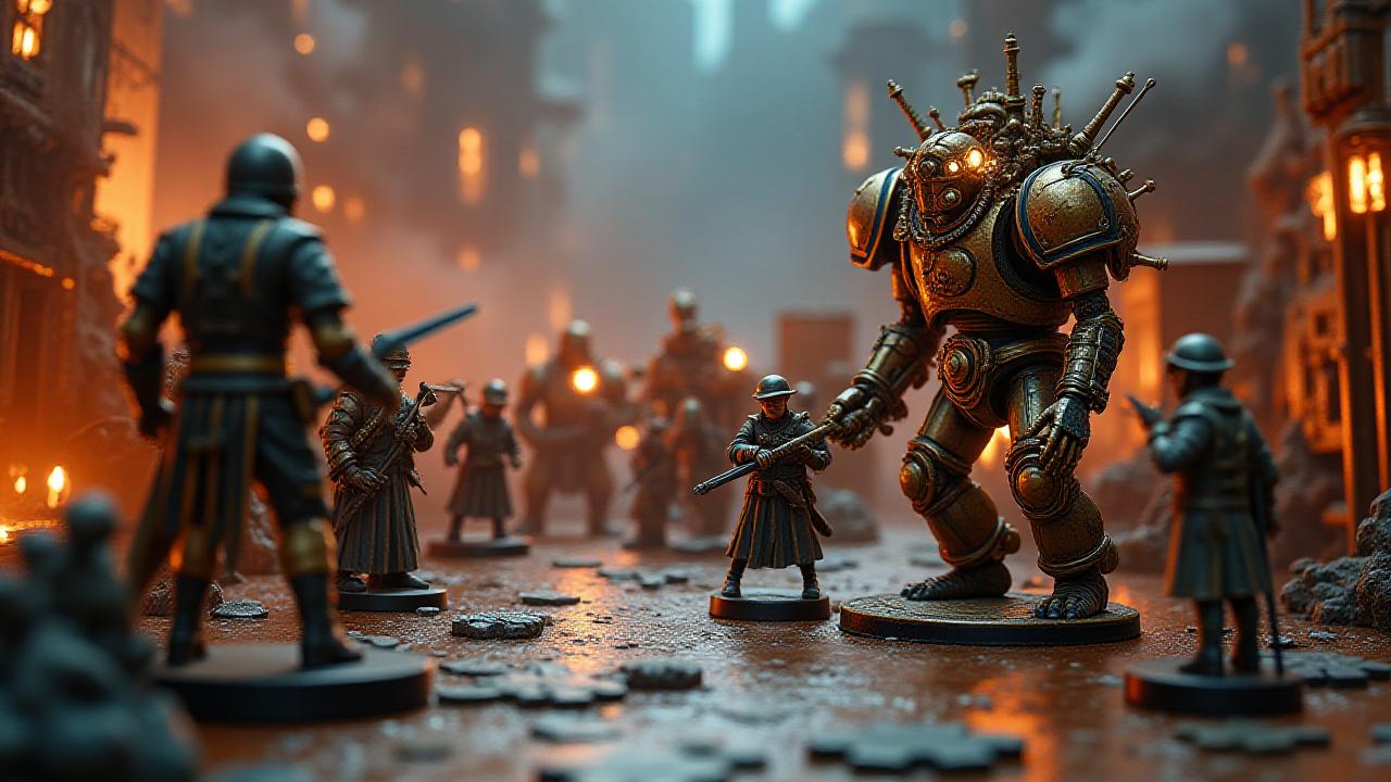 Epicka diorama bitewna Ironspire Miniatures